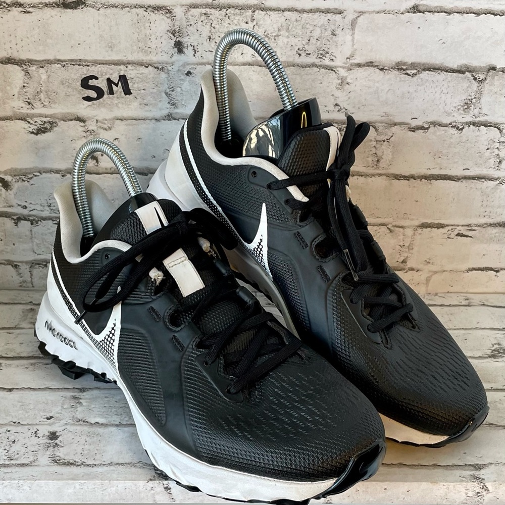 Nike React Infinity Pro Golf Shoes CT6620-003 Black/White Men’s Size 9.5